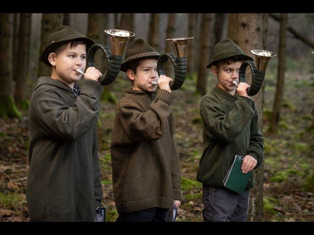 Jagdlicher Auftakt 2022 mit den "JagdhornKitz"