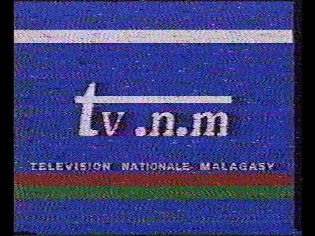 TV-DX TVNM Madagascar, opening, news and weather 24.03.1992