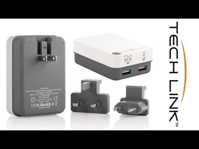 Techlink Recharge 6000 Power + Universal Wall Charger Review