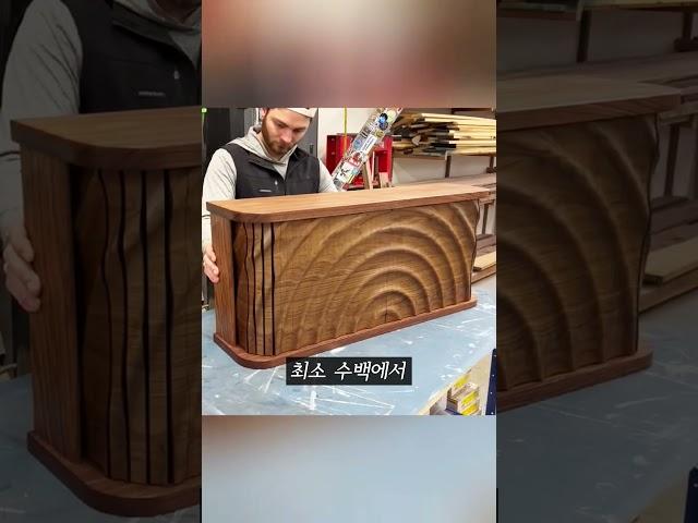 1000만원짜리 가구가 만들어지는 과정