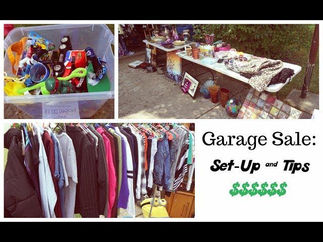 Garage Sale: Set-up & Tips | How to Set-Up Your Yard Sale to Make the Most Money