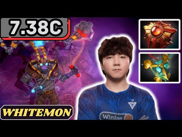 Whitemon TINKER Hard Support Gameplay Patch 7.38c - Dota 2 Support