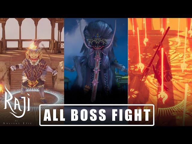 Raji: An Ancient Epic - All Bosses Fight