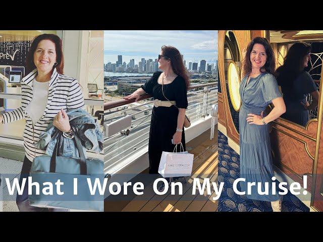 What I Wore On My Cruise