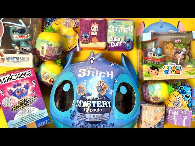 16 minutes Stitch collection Asmr unboxing satisfying video