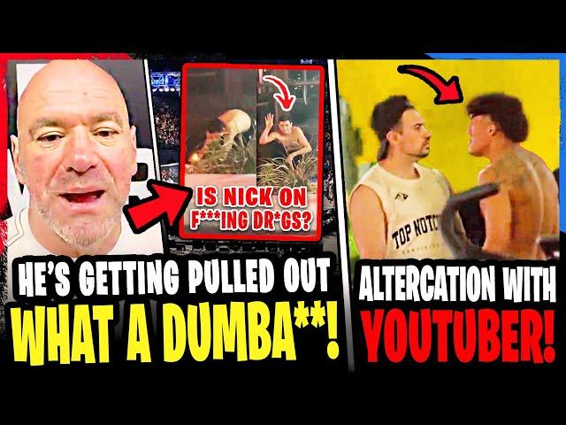 MMA Community CONCERNED for Nick Diaz after VIDEO EMERGES! UFC Fighter in ALTERCATION w/ YouTuber!