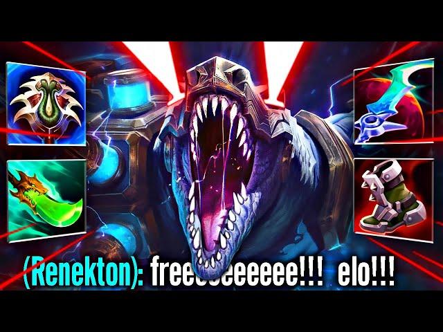 RENEKTON IS FREE ELO (Play to Climb)