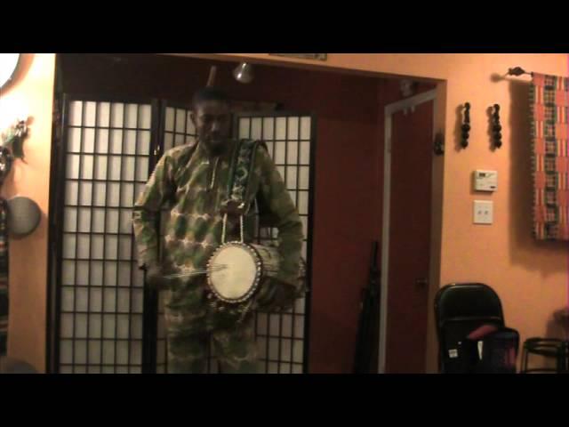 Yoruba Iyailu Drumming with Olalekan Peter Adedokun