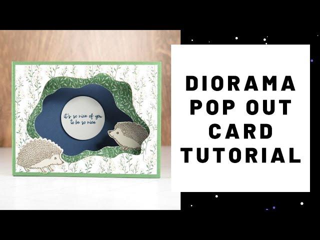 Super Easy Diorama Pop Up Fun Fold Card Tutorial