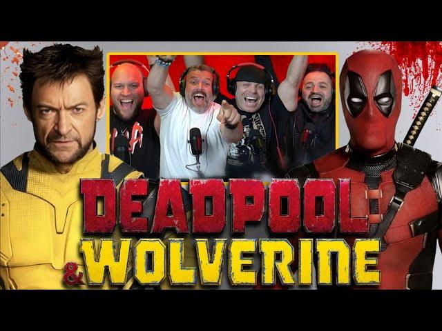 EPIC! Can't believe this film happened! First time watching Deadpool and Wolverine movie reaction