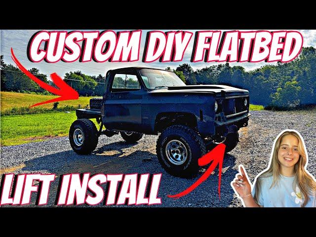 Budget DIY Off Road Flat Bed Build and 6 Inch Lift Kit Install for our K15.