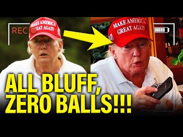 Trump is TERRIFIED as BLUFFS get INSTANTLY CALLED