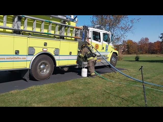 Fire near Wellsville, PA! October 24, 2024