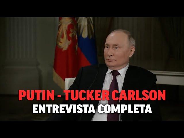 PUTIN - TUCKER CARLSON I Entrevista a Putin por Tucker Carlson (Entrevista completa español) I MARCA