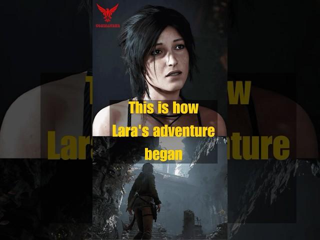 This is how Lara's adventure began.. #adventure #riseofthetombraider #gameplay