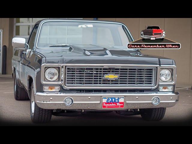 1974 Chevrolet C10 Square Body Show Truck FOR SALE HOT ROD C10 383 Stoker