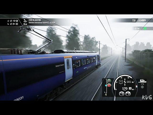 Train Sim World 3 - Rain Gameplay (PS5 UHD) [4K60FPS]