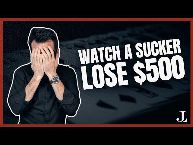 Cheating at Cards: Watch another SUCKER lose $500