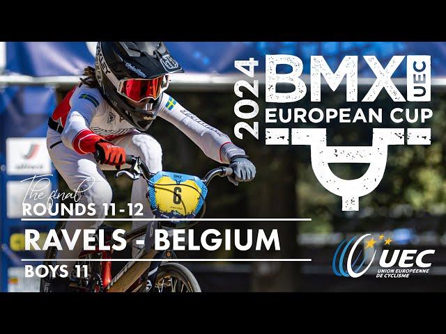 Pushing it in Ravels - UEC European cup Round 11 + 12 - BMX Racing