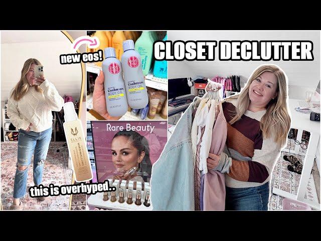 DECLUTTERING & ORGANIZING MY CLOSET! Week In My Life Vlog