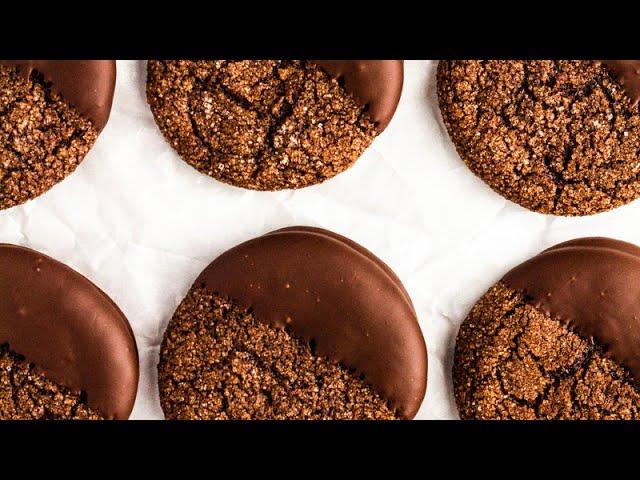 Double Chocolate Ginger Cookies