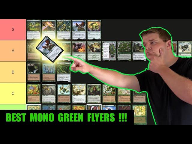 Tier Listing All Mono-Green Fliers in Commander!