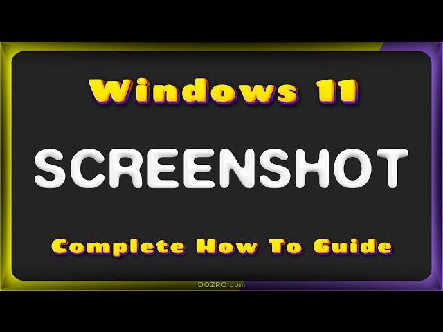 Windows 11 how to Screenshot: A Complete Guide to Snipping Tool Secrets