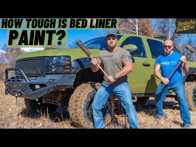 How Tough Is Bed Liner Paint ??? 