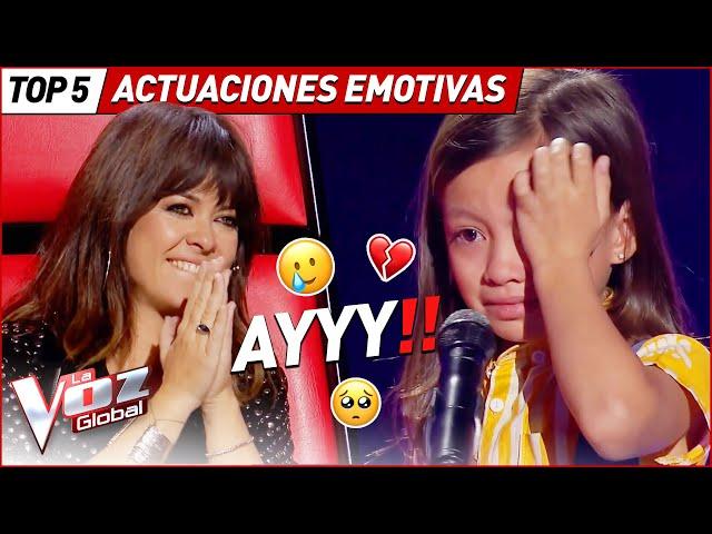  They BROKE DOWN in TEARS while performing on The Voice Kids