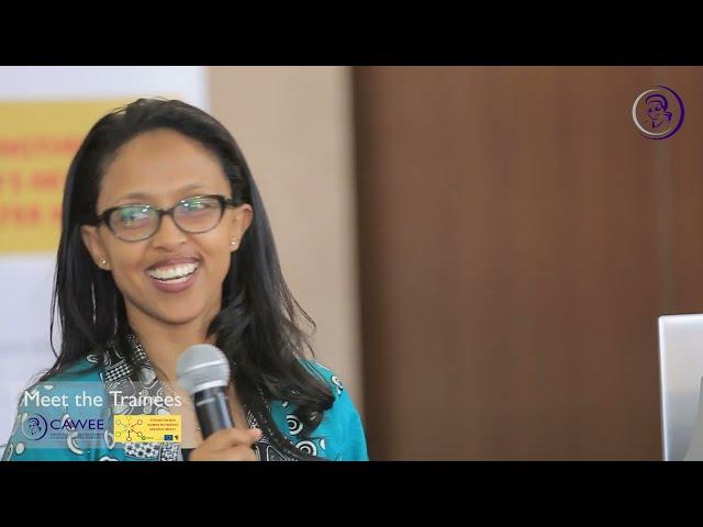 Mekdes G/Wolde On Ethiopian Women in SMEs Participant Introduction - CAWEE