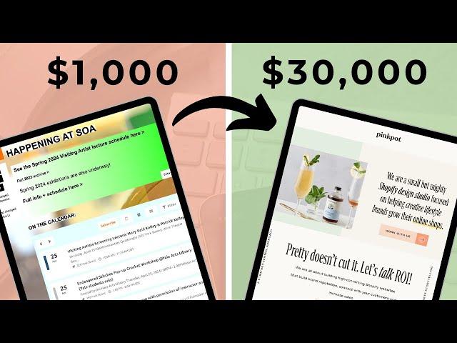 Charge More As A Designer ($30K WEBSITE SECRETS!)