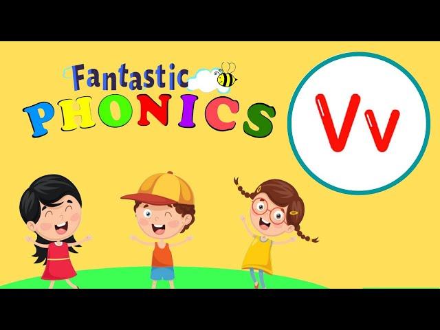 Учимся читать с Fantastic Phonics 2 Урок 2 Звук V