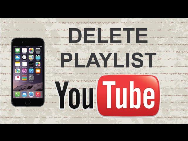 How to delete playlist on Youtube | Mobile App (Android / Iphone)