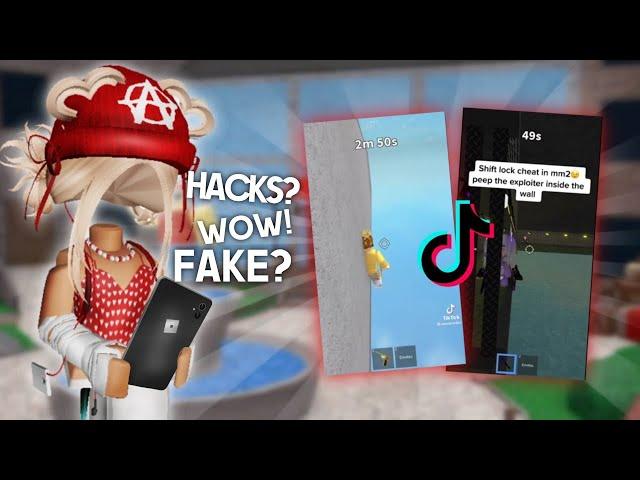 Trying mm2 GLITCHES and HACKS! Are they real??? (Murder Mystery 2)