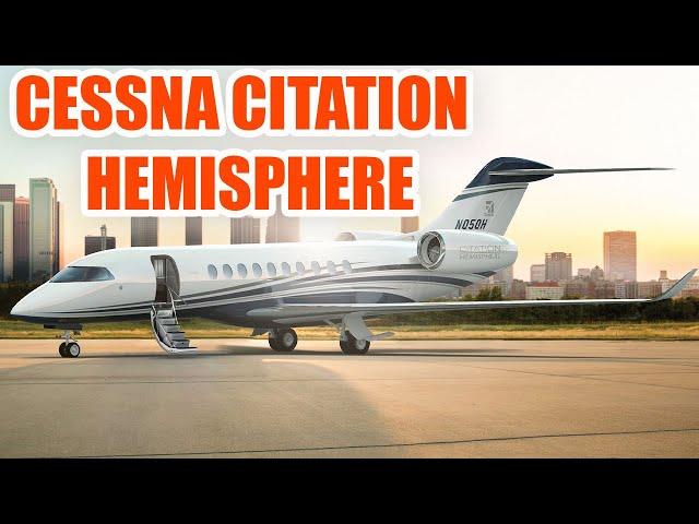 Inside $35 Millions Suspended Textron Aviation's Cessna citation Hemisphere