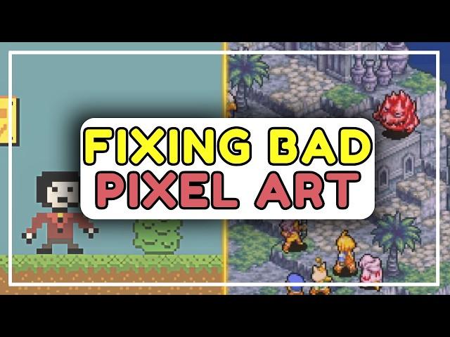 The RIGHT Way To Make Your Pixel Art Game