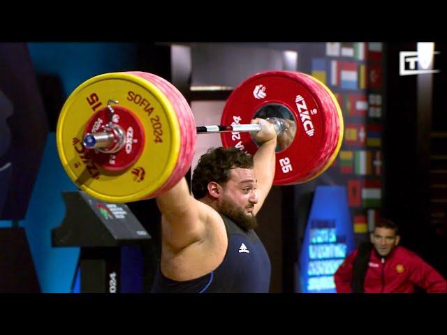 +109kg European Weightlifting 2024