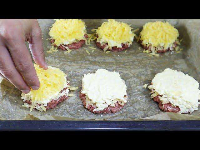 Dinner recipe with minced meat, very simple and quick and the recipe is ready!