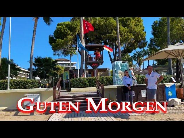 Guten Morgen aus Side Türkei 31 Oktober 2024 #side #kumköy #türkei