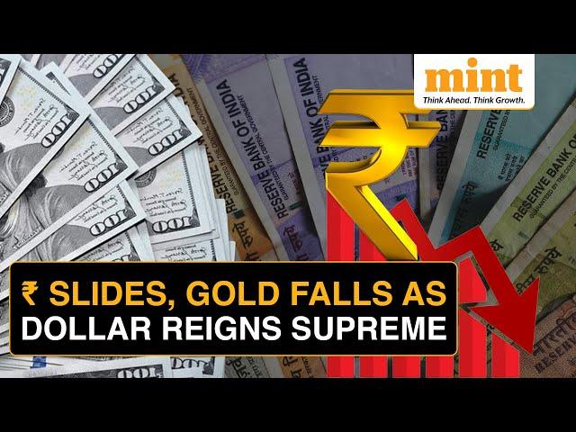 Trump Effect? Rupee Falls To Its Lowest In Months, Gold Prices Slide Continues