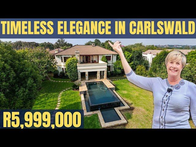 Timeless Elegance: Tour This Impeccable R5,999,000 Residence in Carlswald Estate