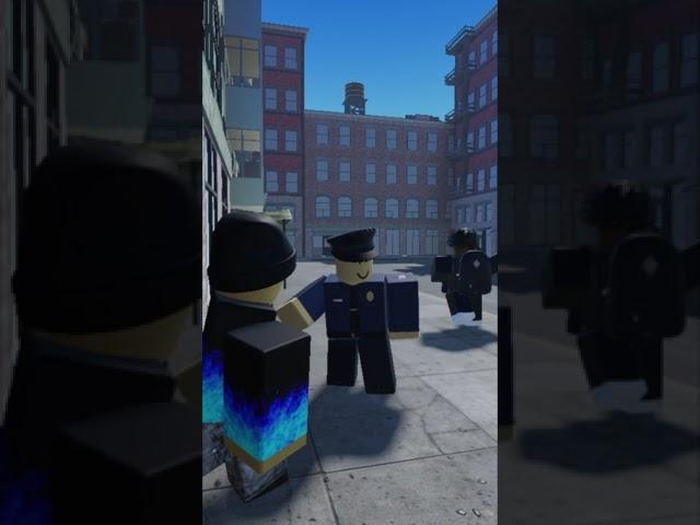 Bro got arrested  #roblox #shorts  #animation