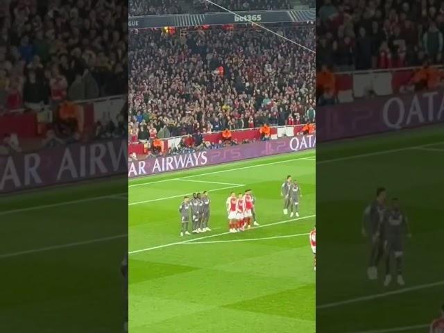 KSI reacts to Declan Rice freekick goal vs Real Madrid #ucl #arsenal #realmadrid #sidemen #fantv
