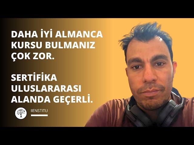 Öğrenci Deneyimi: IIENSTITU ile Almanca Kursu ve Uluslararası Geçerli Sertifika