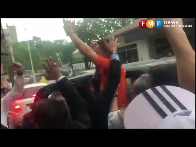 Peter Anthony leaving the court after the remand hearing