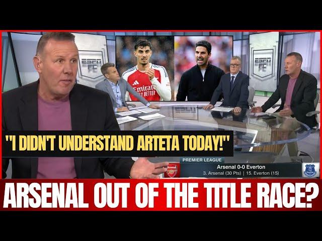 NOW! CRAIG BURLEY BLASTS KAI HAVERTZ AND ARTETA'S SUBSTITUTIONS IN THE DRAW AGAINST EVERTON!