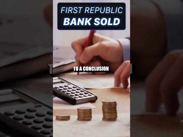 First Republic Seized & Sold To JP Morgan #shorts #firstrepublic #jpm #bankrun