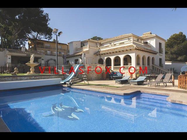 Ref: 25017 - Orihuela Costa 6-bedroom luxury villa with sauna, lift, pool, bar....complete luxury!