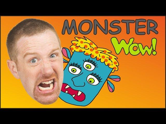 Monster for Children | Monster Song | English Stories and Songs for kids | Steve and Maggie