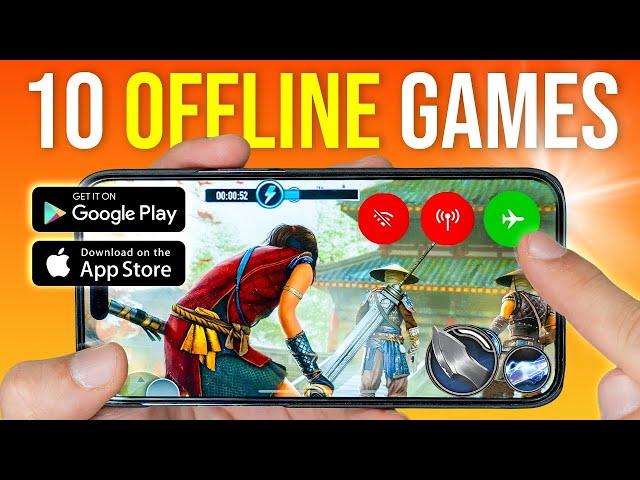 10 Best FREE Offline Games ( iOS & Android )